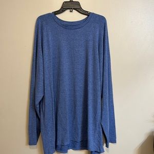 Men’s xxxl long sleeve moisture wick shirt